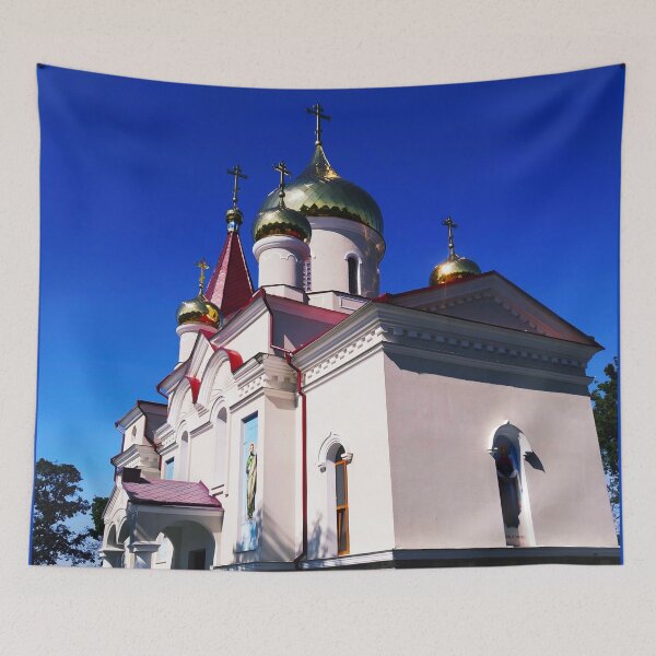 Item preview, Copy of Orthodox church with shining domes designed and sold by helenkaiy.