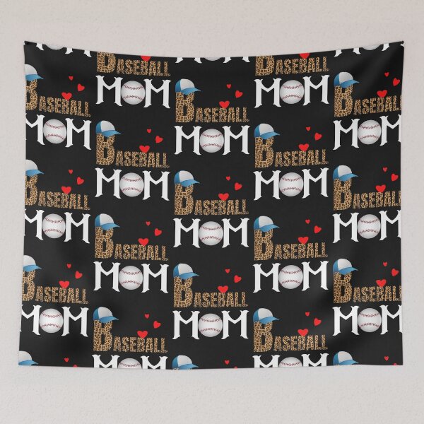 Item preview, BASEBALL MOM, LEOPARD BASEBALL MOM designed and sold by R B Chrystal.
