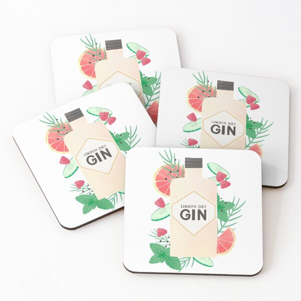 Item preview, Gin tonic cocktail designed and sold by ColorsHappiness.