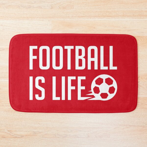 Item preview, Football Is Life (Red BG) designed and sold by FilipeFerreira.