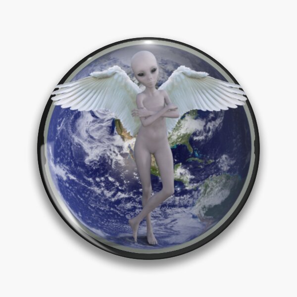 Item preview, Alien with Wings designed and sold by luckyturtles.