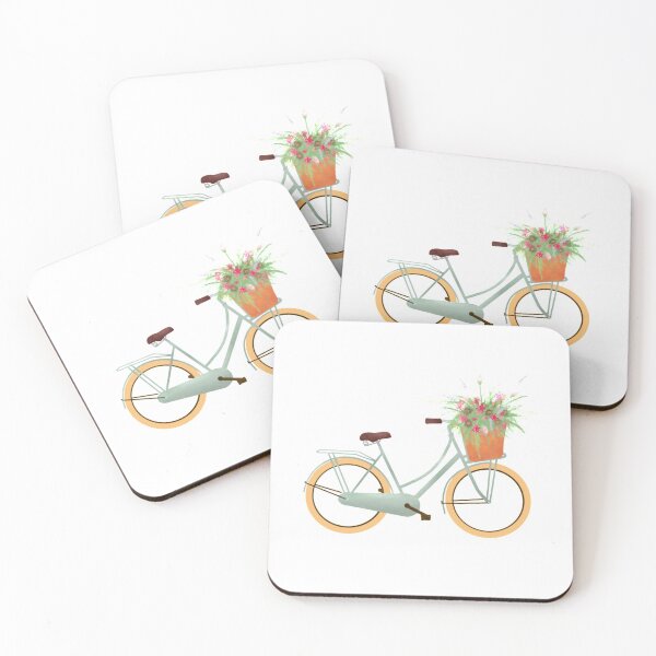 Item preview, Flower bike  designed and sold by ColorsHappiness.