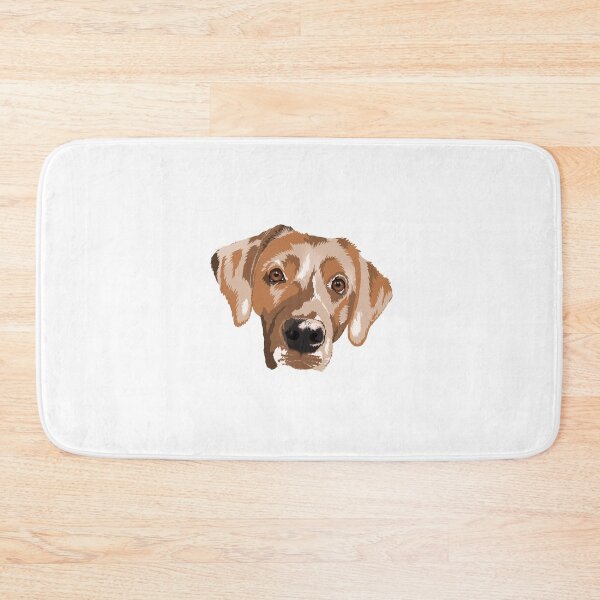 Item preview, Labrador Retriever bright dog breed dog portrait beige designed and sold by MyArtistry.