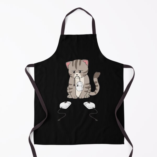 Item preview, Funny Computer PC Cat kitten Comic Manga Anime Kitty design designed and sold by Luxara1.