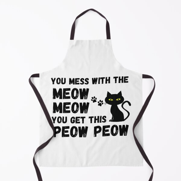 Item preview, You Mess With The Meow Meow You Get This Peow Peow designed and sold by Johan Liebert.