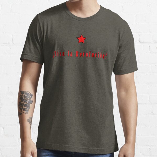 Che Guevara; Viva la revolucion Essential T-Shirt