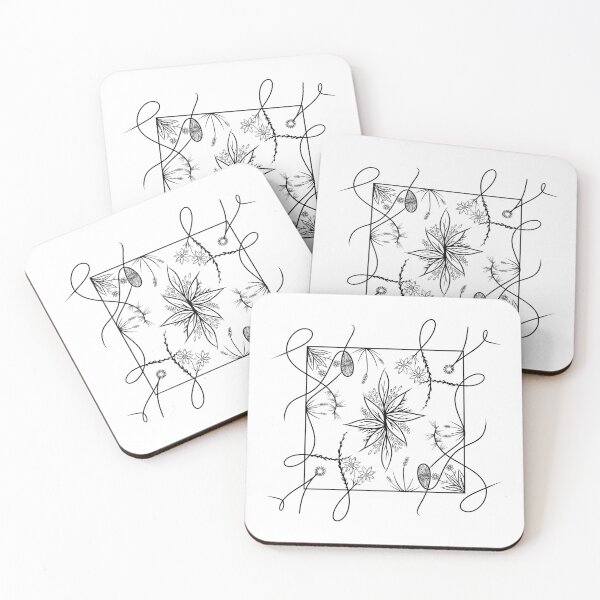 Item preview, Flower Square designed and sold by Ligeometry.
