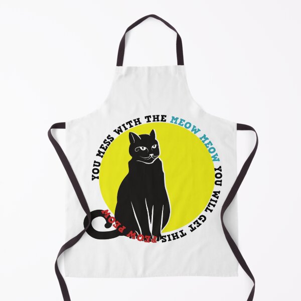 Item preview, You Mess With The Meow Meow You Get This Peow Peow designed and sold by Gamers Hub.