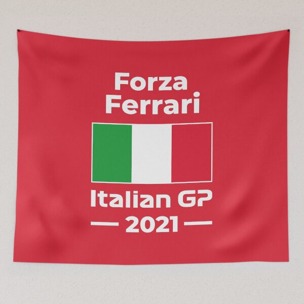 Item preview, Forza Scuderia Italian GP 2021 (Red BG) designed and sold by FilipeFerreira.