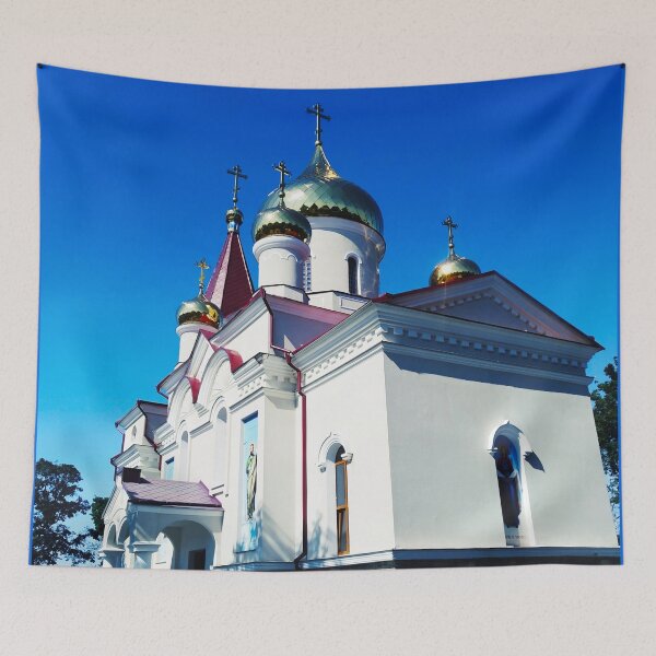 Item preview, Orthodox church with shining domes designed and sold by helenkaiy.