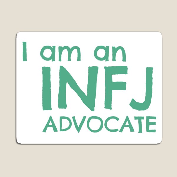 Item preview, 16 Personalities - INFJ Advocate designed and sold by NoCoastShop.