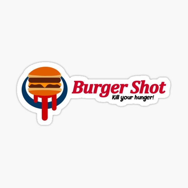 Burger Shot Sticker