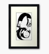 Pass the Headphone Jack Framed Print