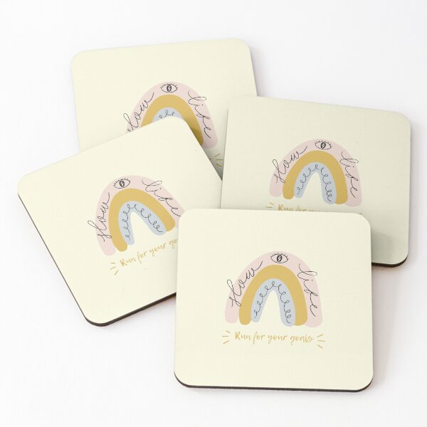 Item preview, Run for your goals towards Mystical Magical Rainbow designed and sold by riccagarden.
