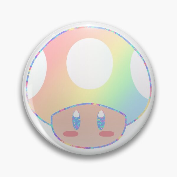 Item preview, Rainbow One up Mushroom designed and sold by Sara-T.