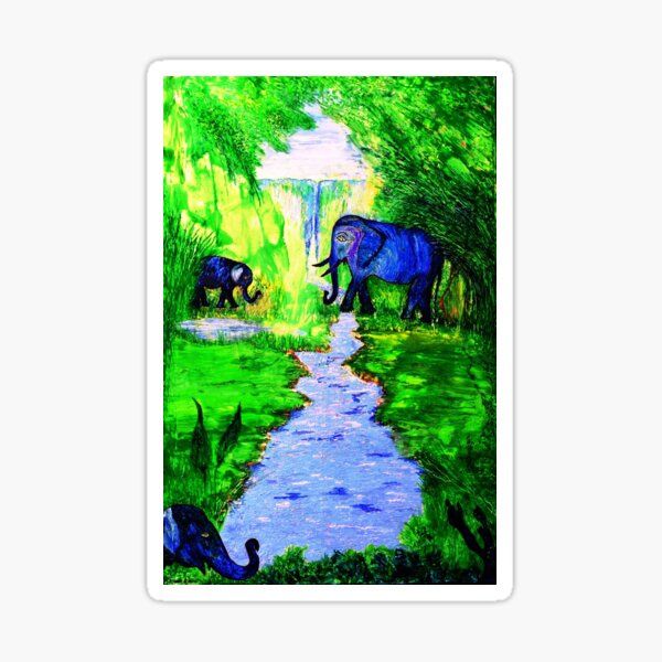 Elephant Sanctuary Sticker