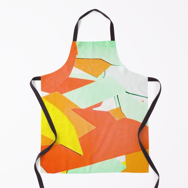 Item preview, Cut out colourful shapes red green melbourne art designed and sold by TramsmashGuy.