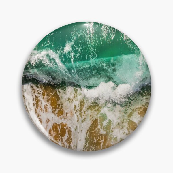 Item preview, Green great wave sea ocean  designed and sold by JD369.