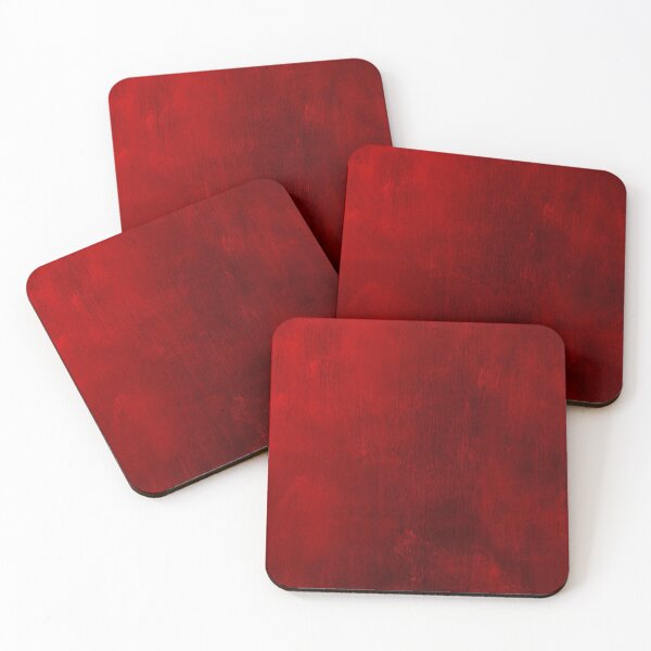 Item preview, Wood print in red designed and sold by fowons.