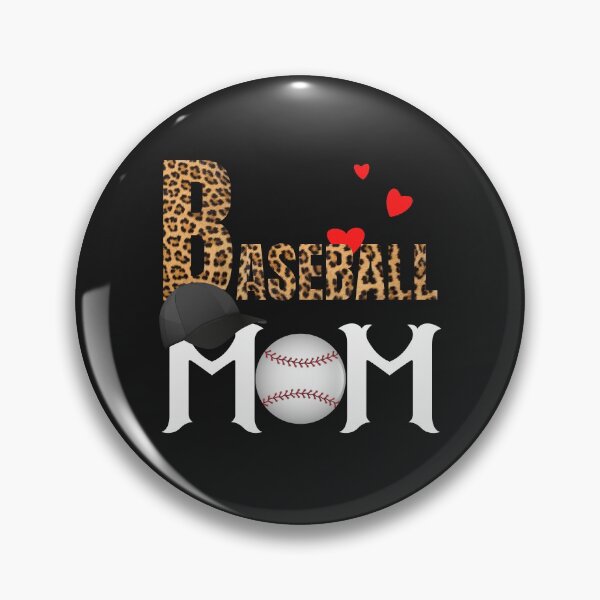 Item preview,  BASEBALL MOM, LEOPARD BASEBALL MOM designed and sold by R B Chrystal.