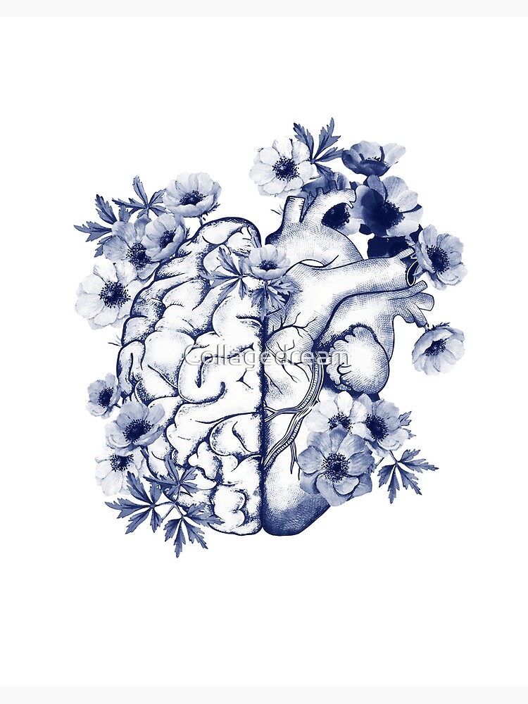 Tattoo uploaded by Tori • Relationship between the Brain & the Heart  #symbiotic • Tattoodo