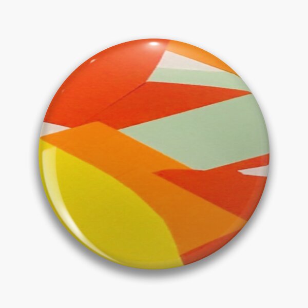 Item preview, Red orange random colour shapes pattern melbourne art designed and sold by TramsmashGuy.