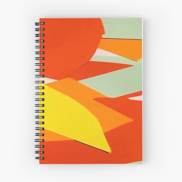 Item preview, Red orange random colour shapes pattern melbourne art designed and sold by TramsmashGuy.