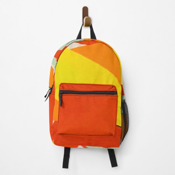 Item preview, Red orange random colour shapes pattern melbourne art designed and sold by TramsmashGuy.