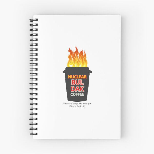 Item preview, Nuclear Buldak coffee logo(this is fiction) 불닭 커피? designed and sold by jinyipapashop.