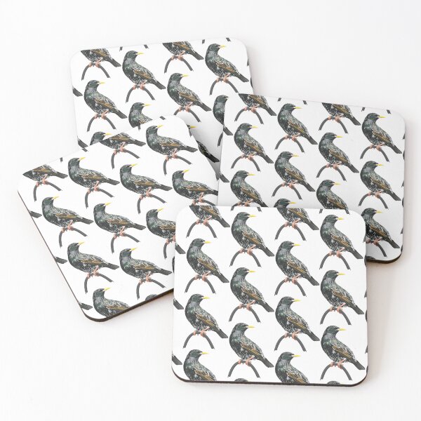 Item preview, Starling Garden Bird Illustration designed and sold by BijouArt.
