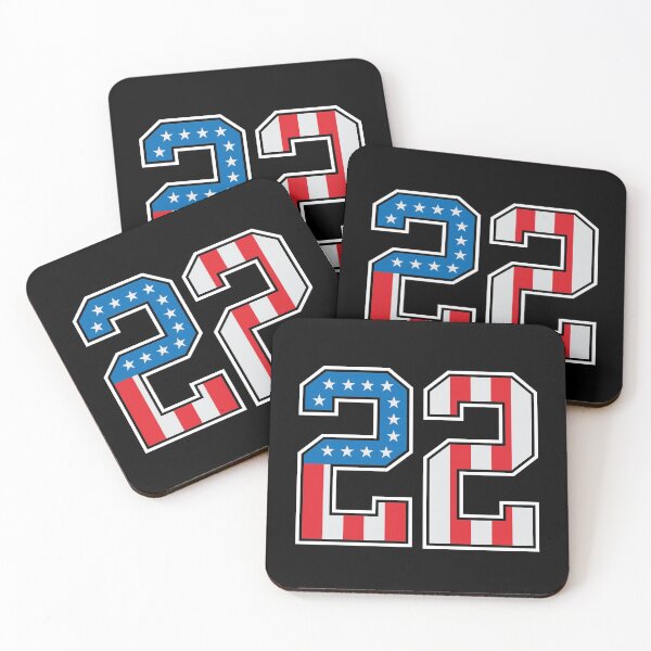 Artikelvorschau, 22 American Classy Numbers zweiundzwanzig Flagge der Vereinigten Staaten entworfen und verkauft von Urosek.