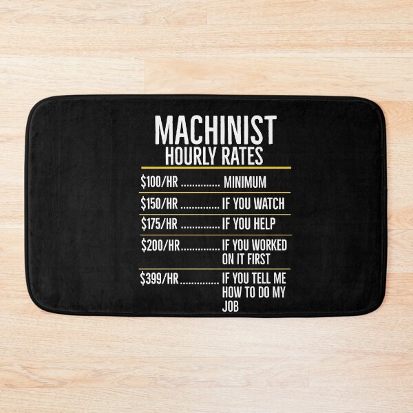 Item preview, Machinist Hourly Rates  designed and sold by Luna1Shop.