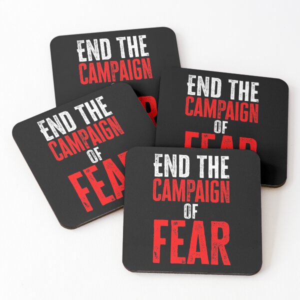 Item preview, End the Campaign of Fear designed and sold by roskopp.