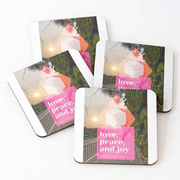 Item preview, Love, peace, and joy designed and sold by KingRabbit-KSH.