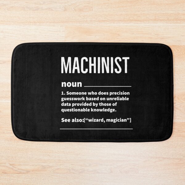 Item preview, Machinist Definition designed and sold by Luna1Shop.