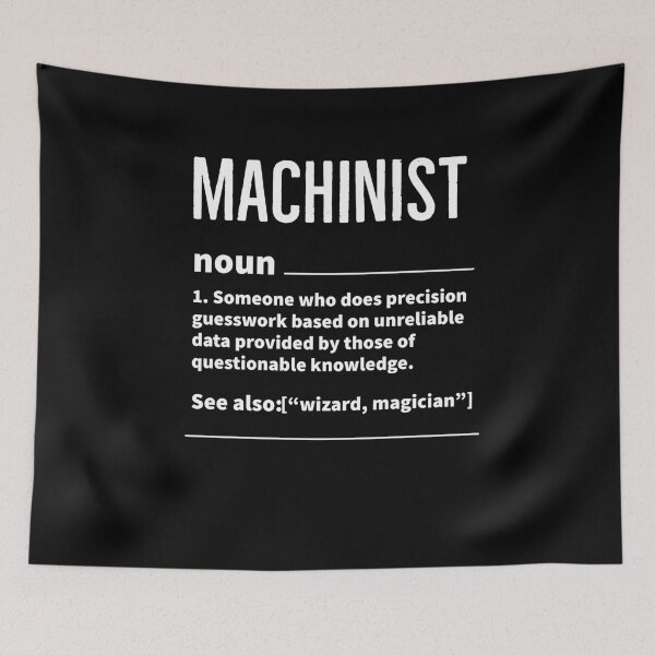 Item preview, Machinist Definition designed and sold by Luna1Shop.