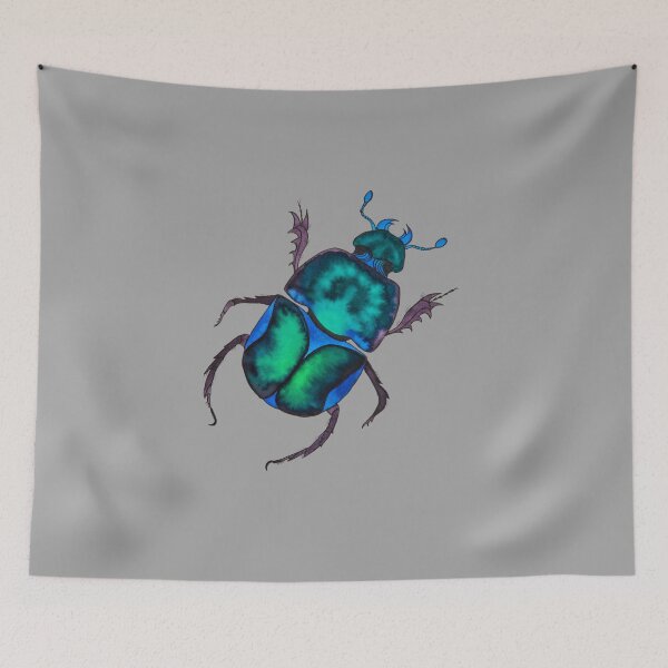 Item preview, Insect bug watercolor III designed and sold by editanagy.