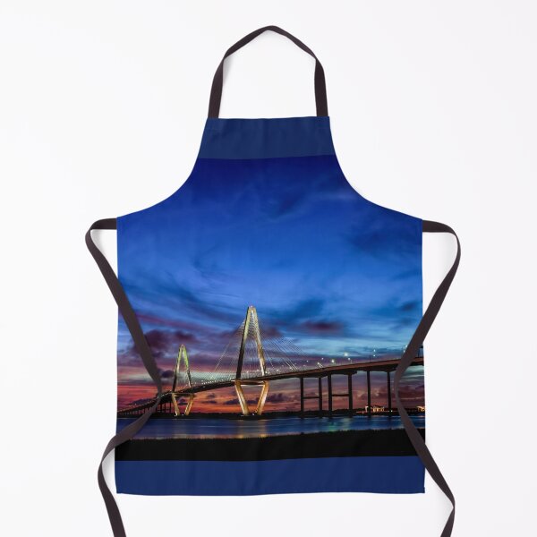 Item preview, Arthur Ravenel Bridge Twilight designed and sold by mljdwhite.