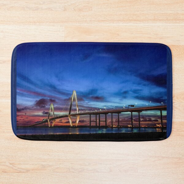 Item preview, Arthur Ravenel Bridge Twilight designed and sold by mljdwhite.