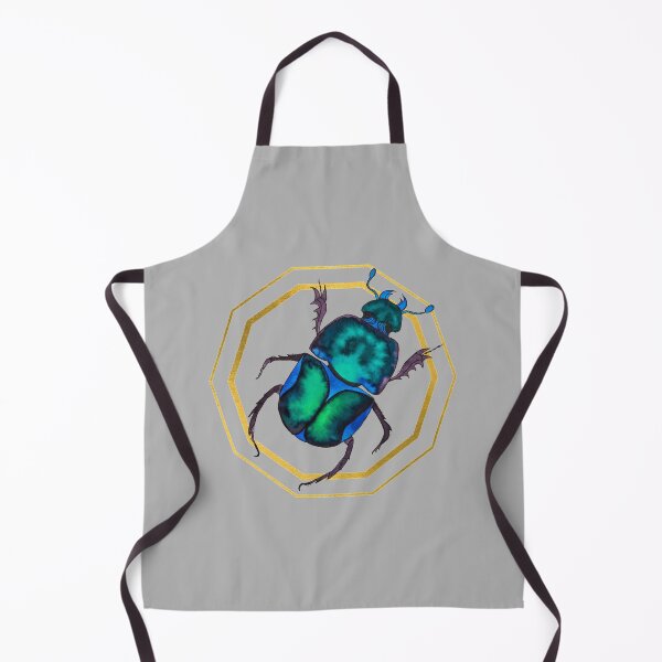 Item preview, Insect bug watercolor III gold  designed and sold by editanagy.