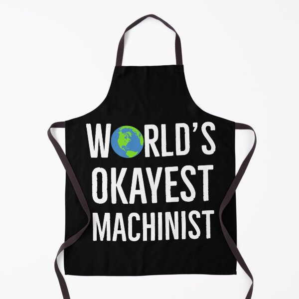 Item preview, Worlds Okayest Machinist designed and sold by Luna1Shop.