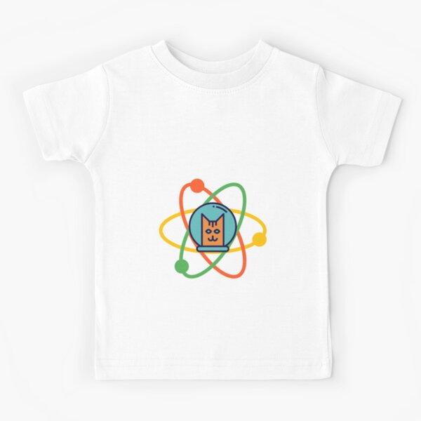 Quarks love cats funny gifts and apparel for physics graduates and physics fans Kids T-Shirt