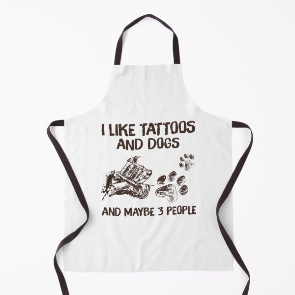 Item preview, I Like Tattoos And Dogs And Maybe 3 People designed and sold by shlebah.