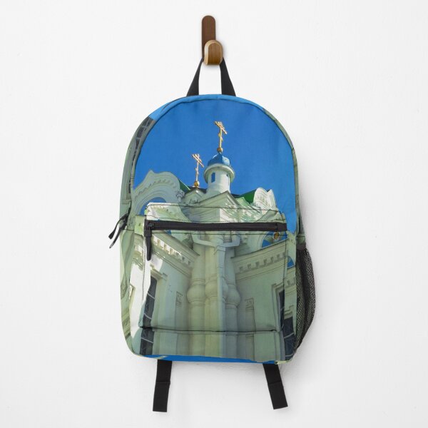 Item preview, Orthodox temple against the background of the blue cloudless sky, architectural decision  designed and sold by helenkaiy.
