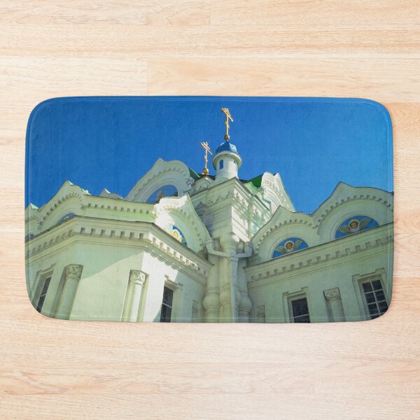 Item preview, Orthodox temple against the background of the blue cloudless sky, architectural decision  designed and sold by helenkaiy.