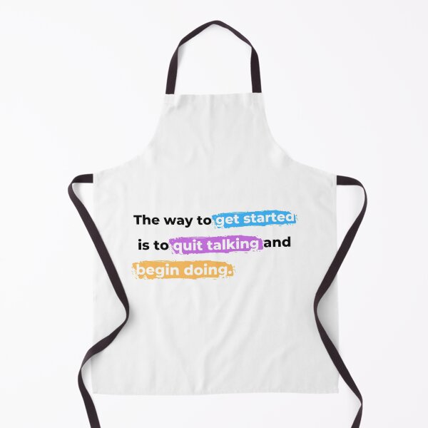 Item preview, The Way To Get Started Is To Quit Talking And Begin Doing designed and sold by Johan Liebert.