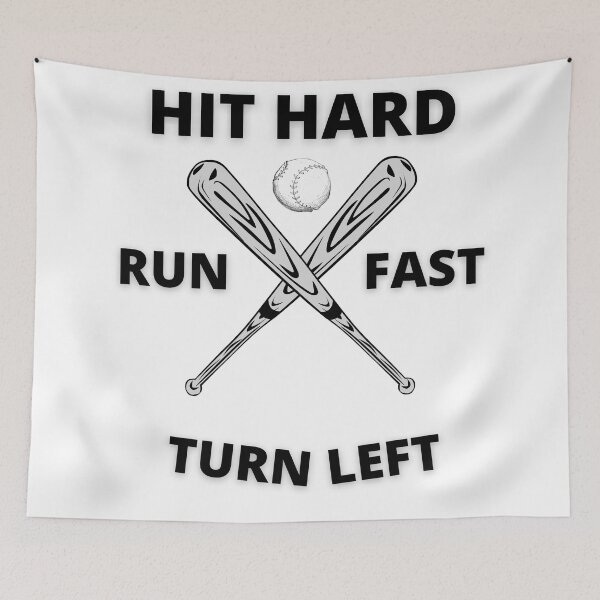 Item preview, Hit Hard Run Fast Turn Left designed and sold by Zaibo.