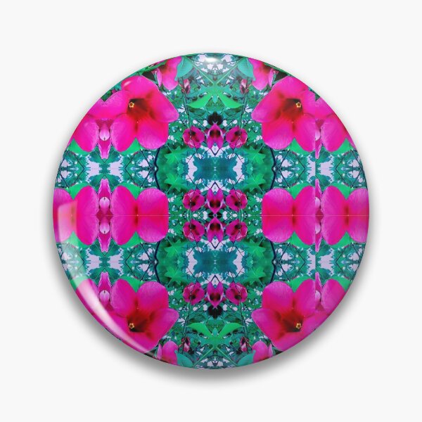 Item preview, Hot Pink HollyHocks designed and sold by SuddenlySeventy.