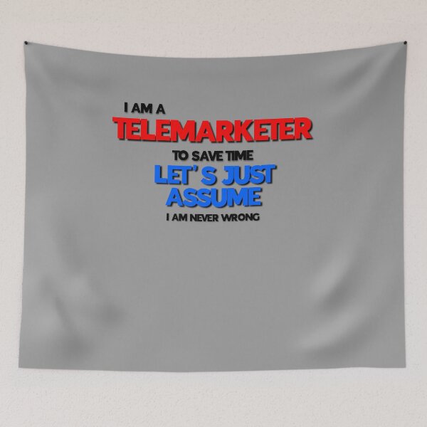 Item preview, Cool And Funny Telemarketer designed and sold by 30-Merch.