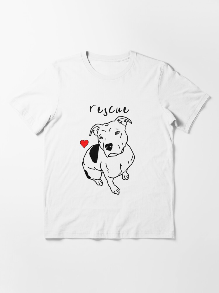 Rescue Pitbull T shirt